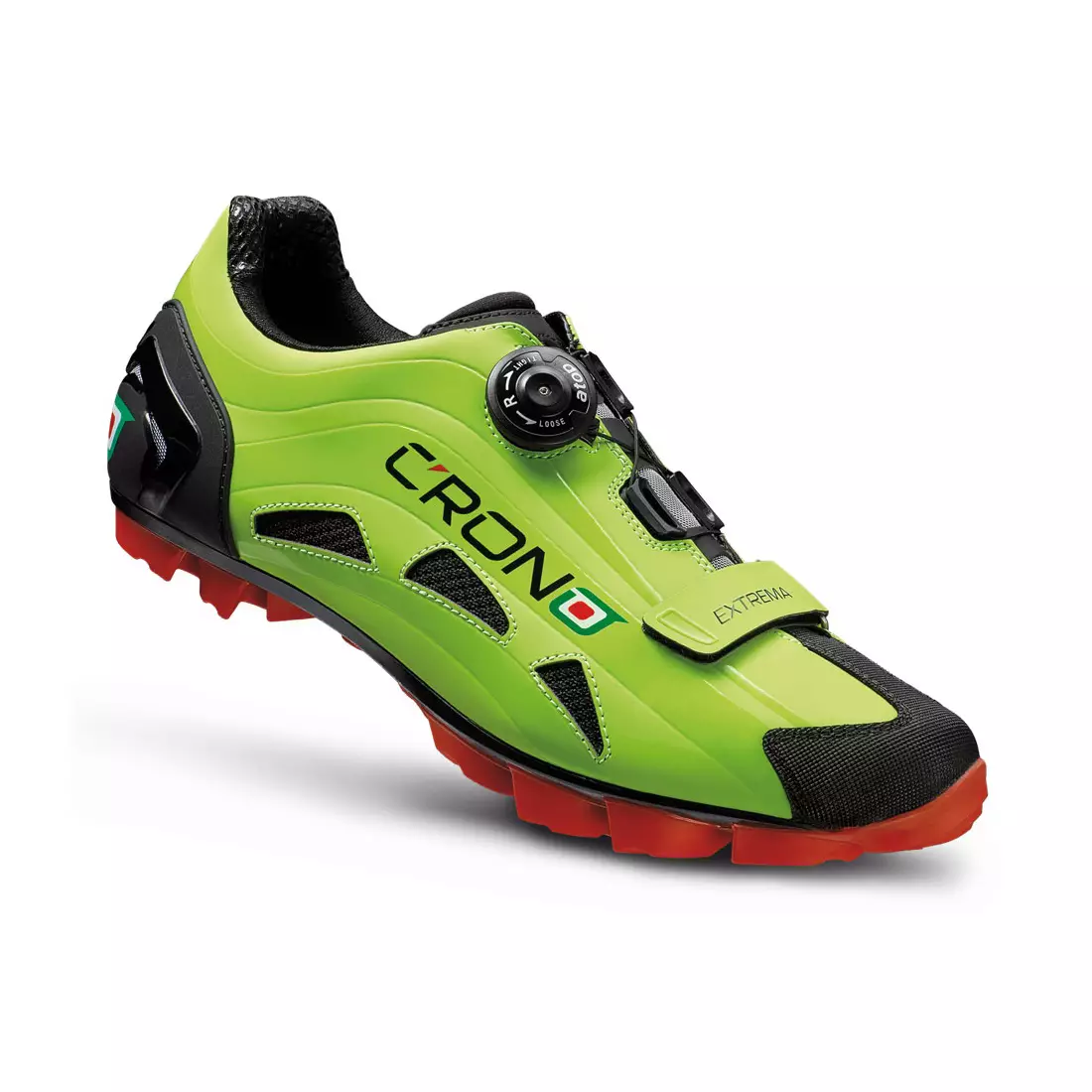 CRONO EXTREMA NYLON - MTB cycling shoes - color: Green