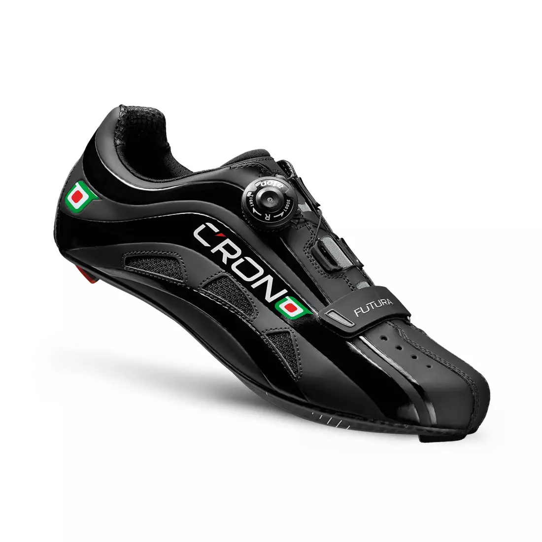 CRONO FUTURA NYLON - road cycling shoes - color: Black