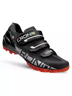 CRONO GAVIA NYLON - MTB cycling shoes - color: Black
