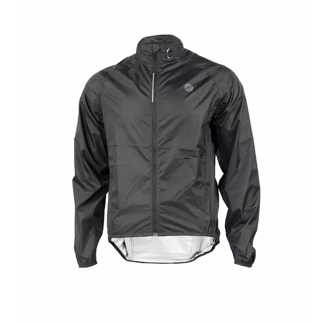 DARE2B AFFUSION JACKET - light rainproof jacket for cycling, black DMW096-800