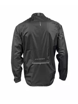 DARE2B AFFUSION JACKET - light rainproof jacket for cycling, black DMW096-800