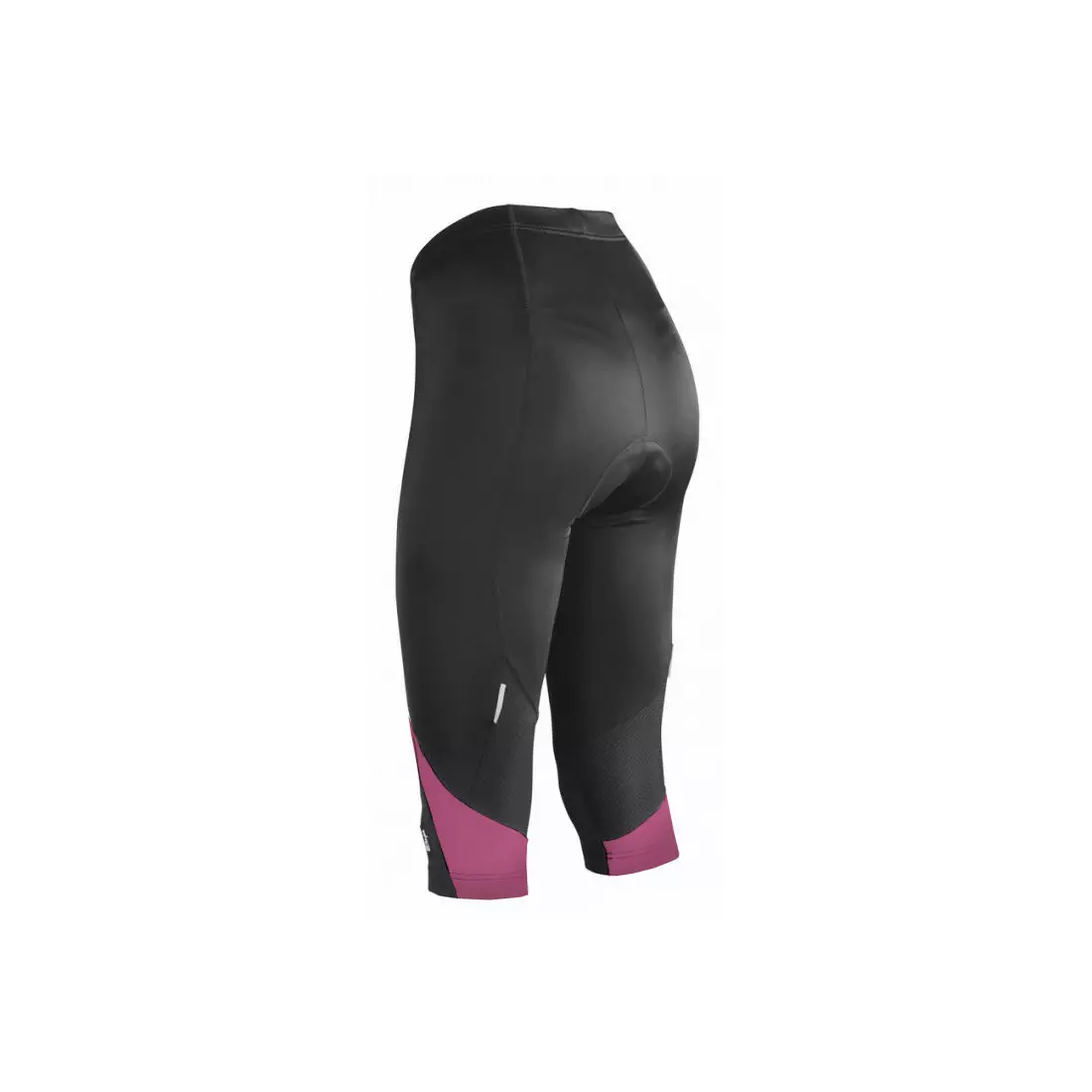 ETAPE NATTY women's 3/4 shorts, color: black and pink 1402612