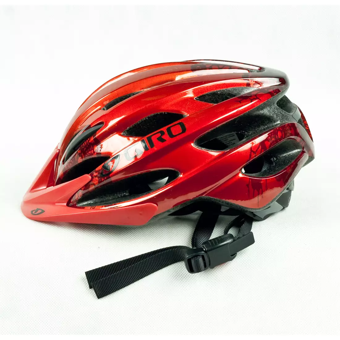 GIRO VERONA women's bicycle helmet, red / graphic
