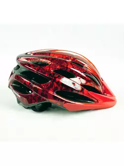 GIRO VERONA women's bicycle helmet, red / graphic
