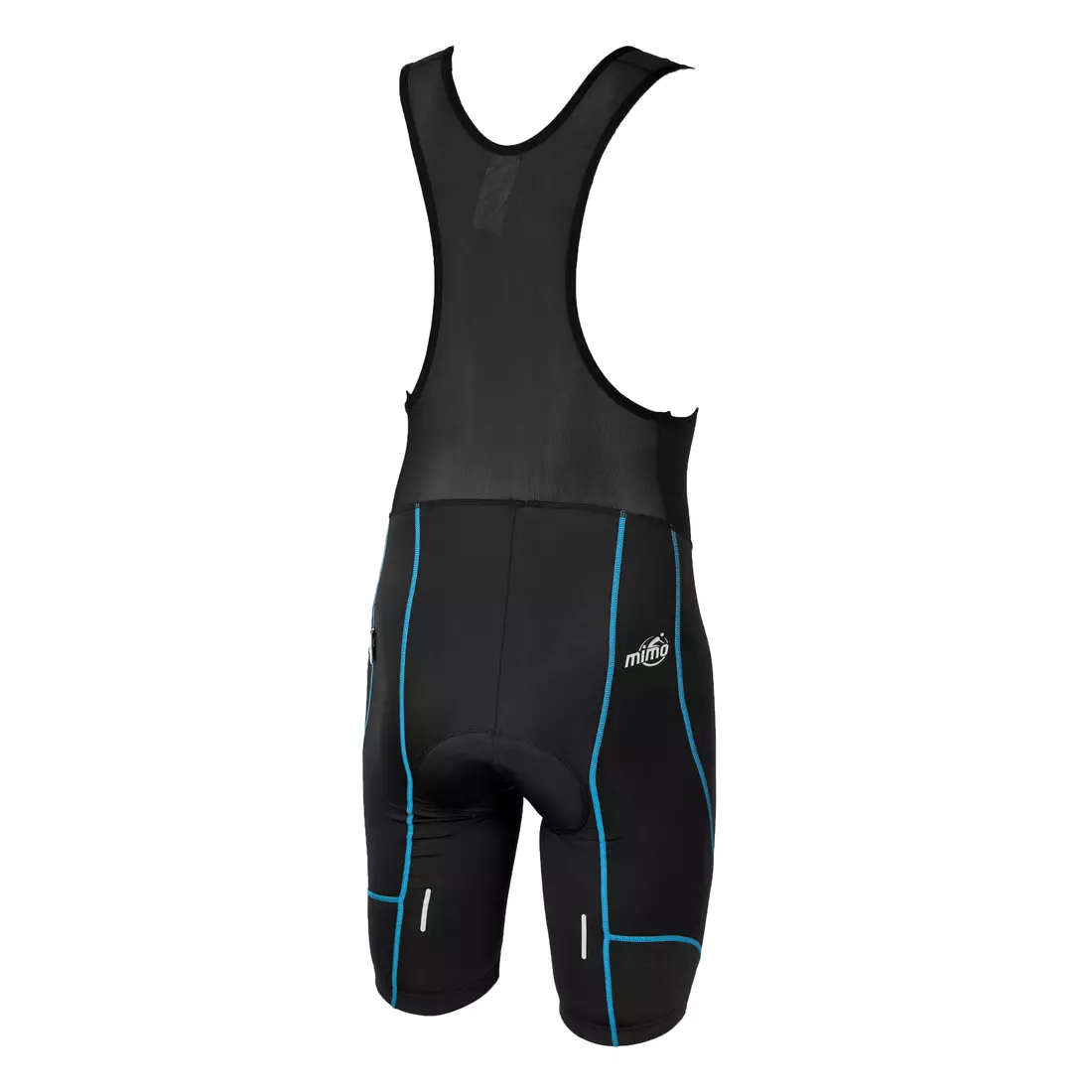 MikeSPORT TITAN - bib shorts, QDRY insert, color: Black and blue