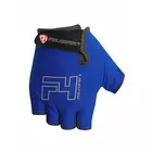 POLEDNIK F4 NEW14 cycling gloves, blue
