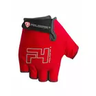 POLEDNIK F4 NEW14 cycling gloves, red