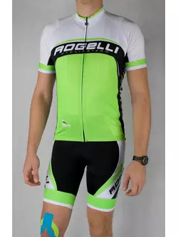 ROGELLI ANCONA - men's bib shorts, black and green