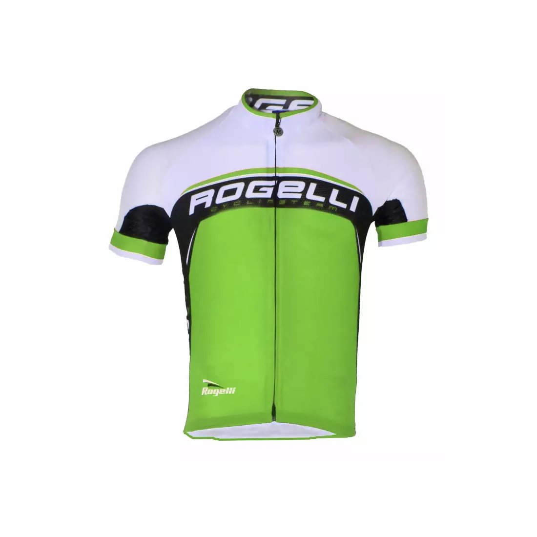 ROGELLI ANCONA - men's cycling jersey, white and green