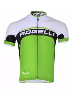 ROGELLI ANCONA - men's cycling jersey, white and green