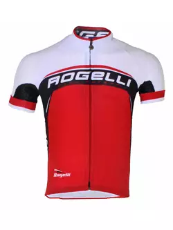 ROGELLI ANCONA - men's cycling jersey, white and red