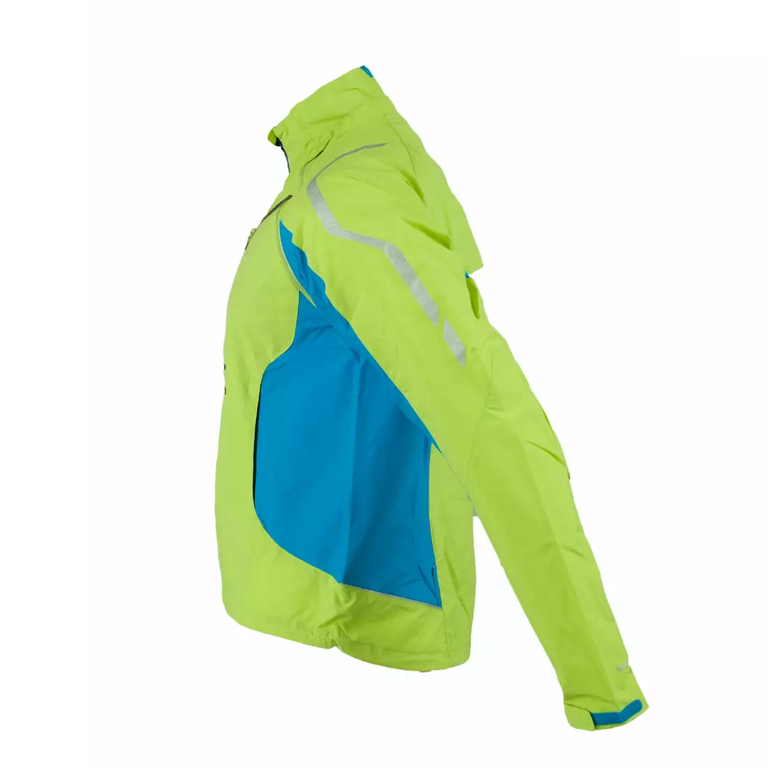 SHIMANO HYBRID cycling jacket, removable sleeves, green CWJATSMS12MR