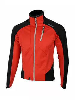 SHIMANO PERFORMANCE WINDBREAK - winter cycling jacket ECWJAPWLC12M red