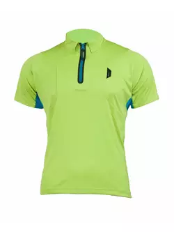 SHIMANO POLO men's cycling jersey, green CWJSTSMS31MR