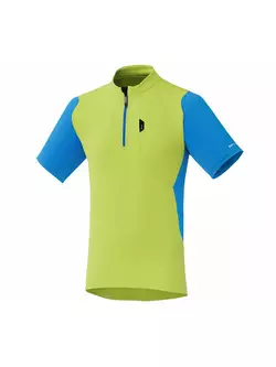 SHIMANO TOURING men's cycling jersey, green CWJSTSMS41MR