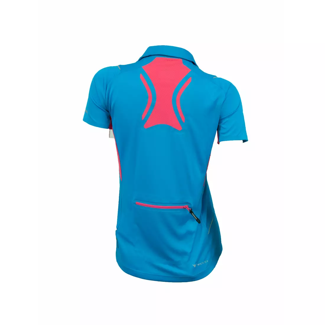 SHIMANO W'S POLO women's cycling jersey blue CWJSTSMS11WH