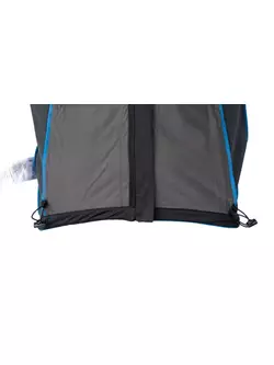 SHIMANO cycling jacket, Softshell ECWJATWLS13, blue-green
