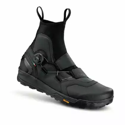 CRONO CW1E-22 MTB winter cycling shoes, black