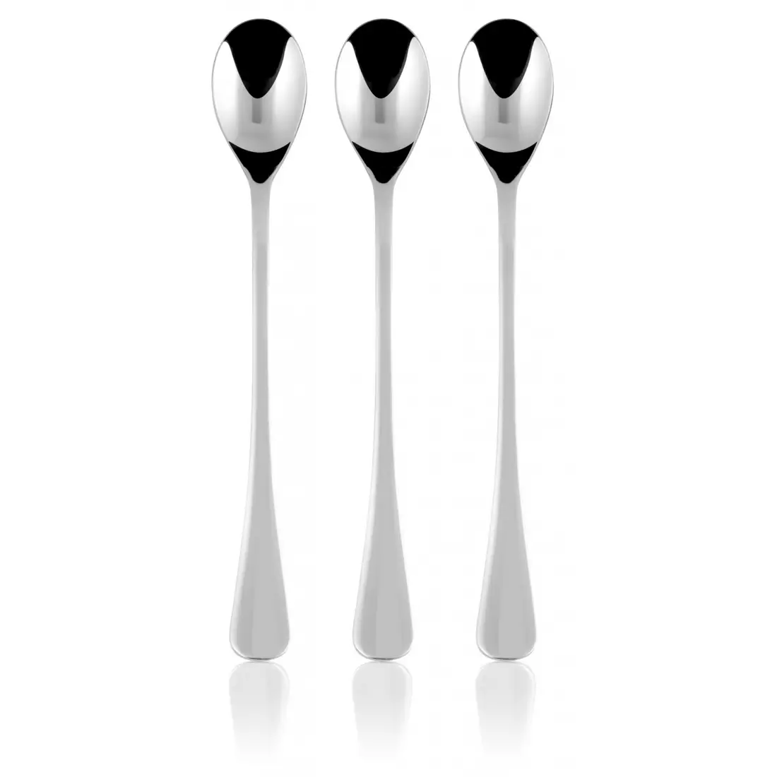KULIG PAROS set of 3 cocktail spoons, silver
