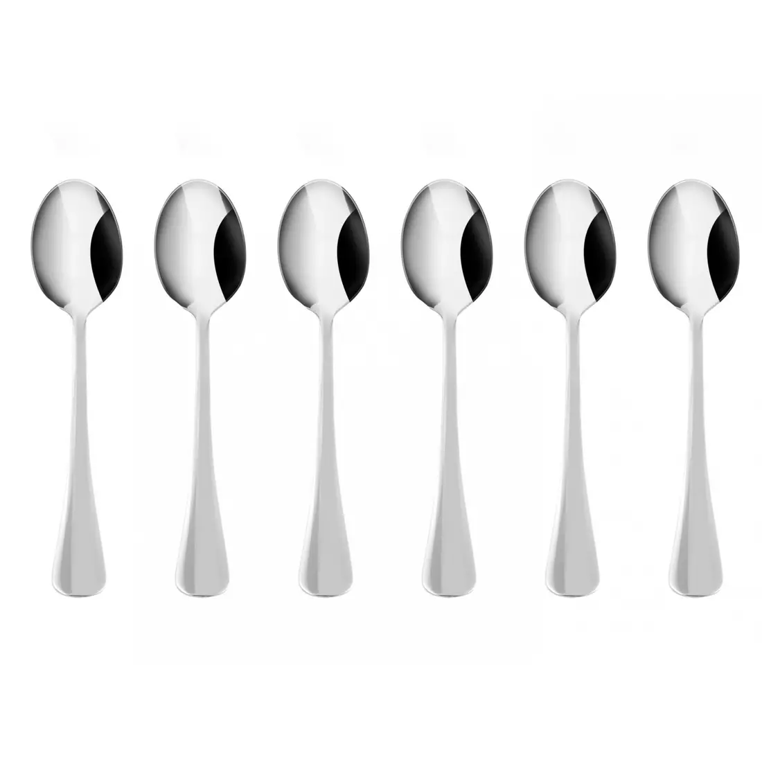 KULIG PAROS set of 6 coffee spoons, silver