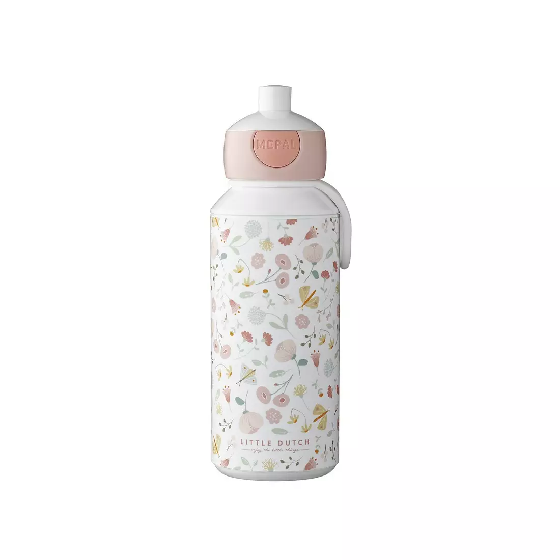 MEPAL POP-UP CAMPUS water bottle for children 400 ml, flowers &amp; butterflies