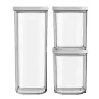 Mepal Modula a set of containers 3szt., white