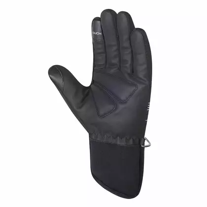 CHIBA winter cycling gloves RAIN PRO, Primaloft black-fluo 3120122