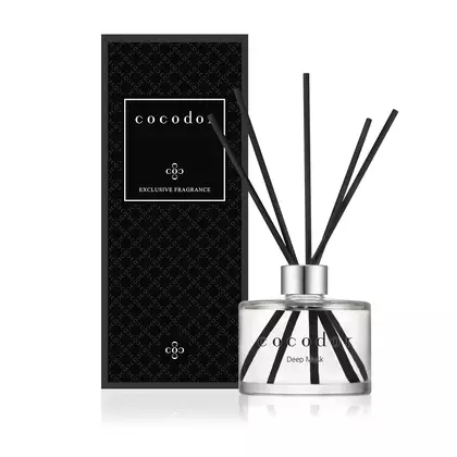 COCODOR aroma diffuser with sticks, deep musk 120 ml