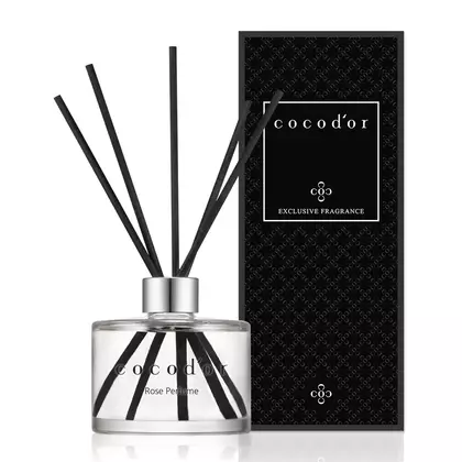 COCODOR aroma diffuser with sticks, rose perfume 120 ml