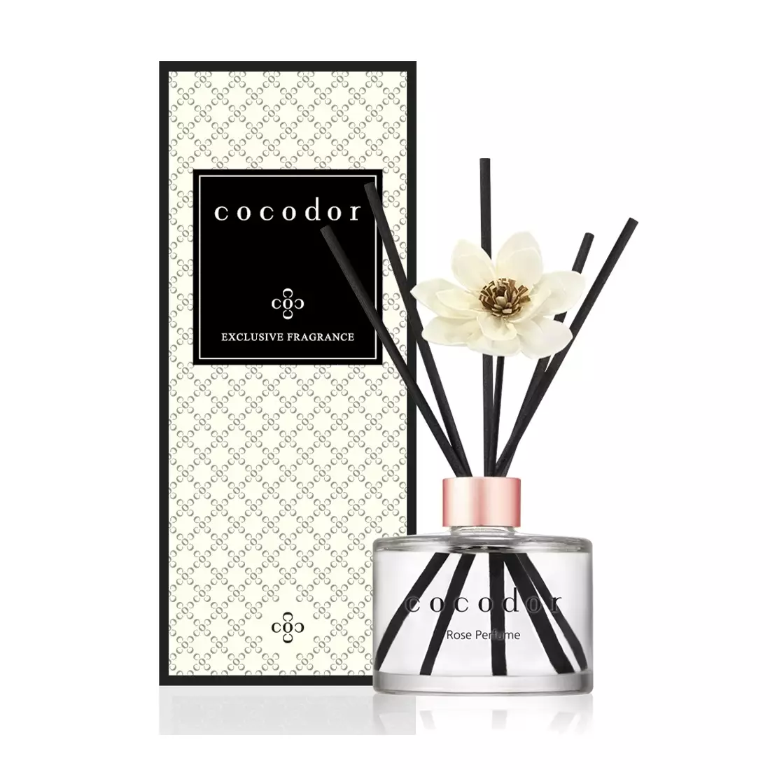 COCODOR aroma diffuser with sticks white flower, deep musk 200 ml