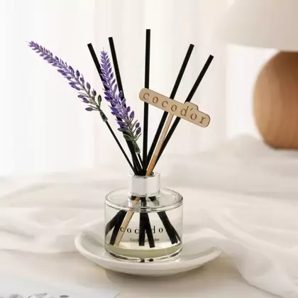 COCODOR aroma diffuser with sticks lavender, pure cotton 120 ml