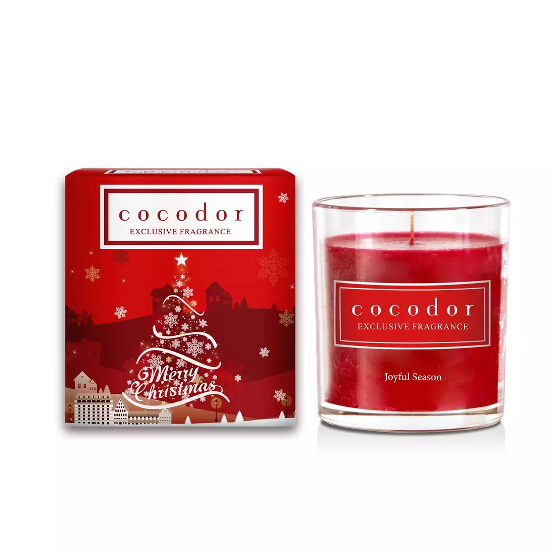 COCODOR scented candle christmas joyful season 140 g