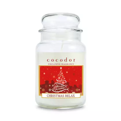 COCODOR scented candle christmas relax 550 g