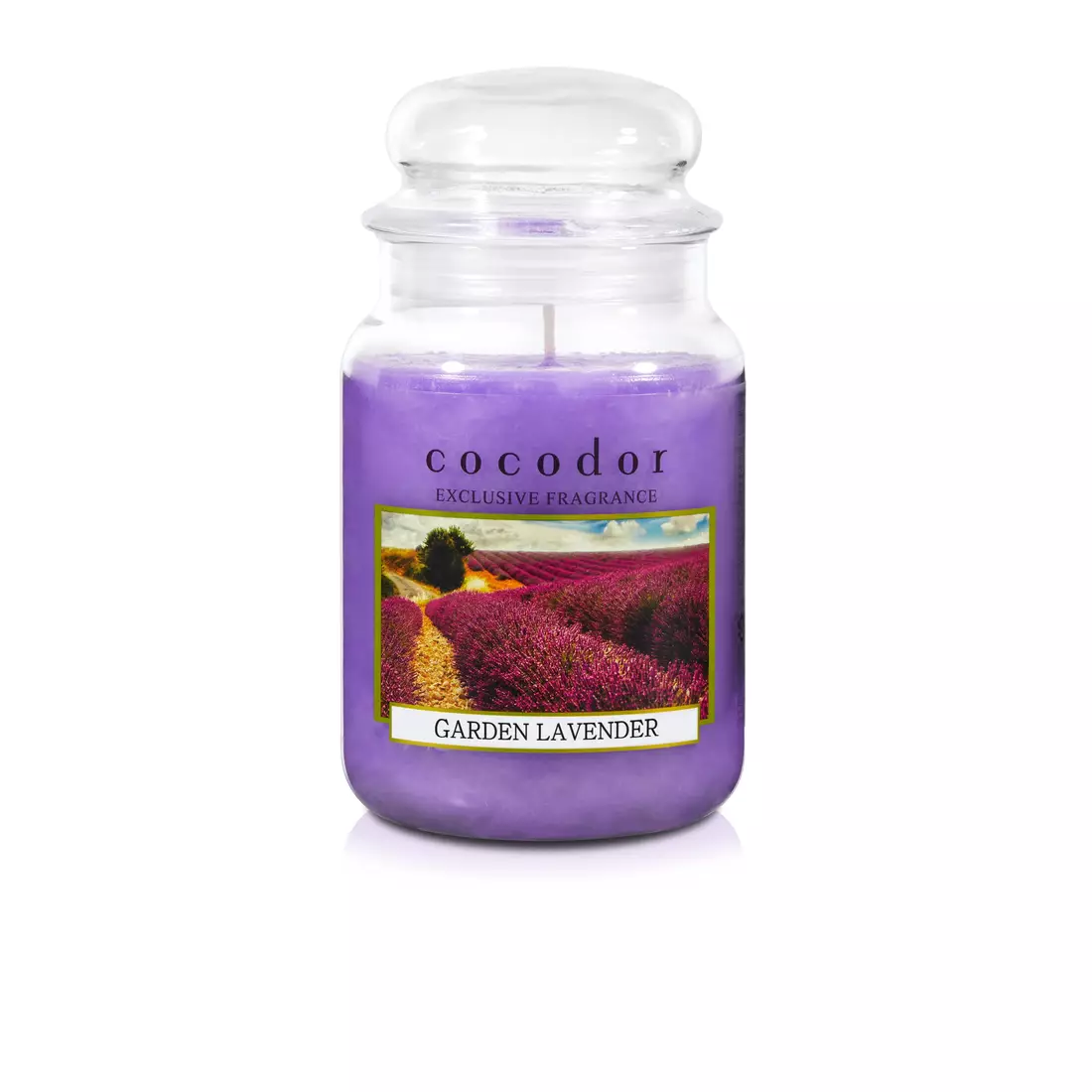 COCODOR scented candle garden lavender 550 g