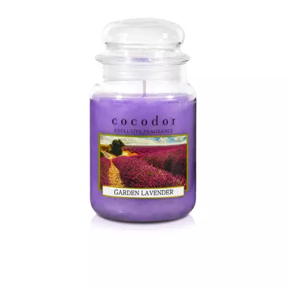 COCODOR scented candle garden lavender 550 g