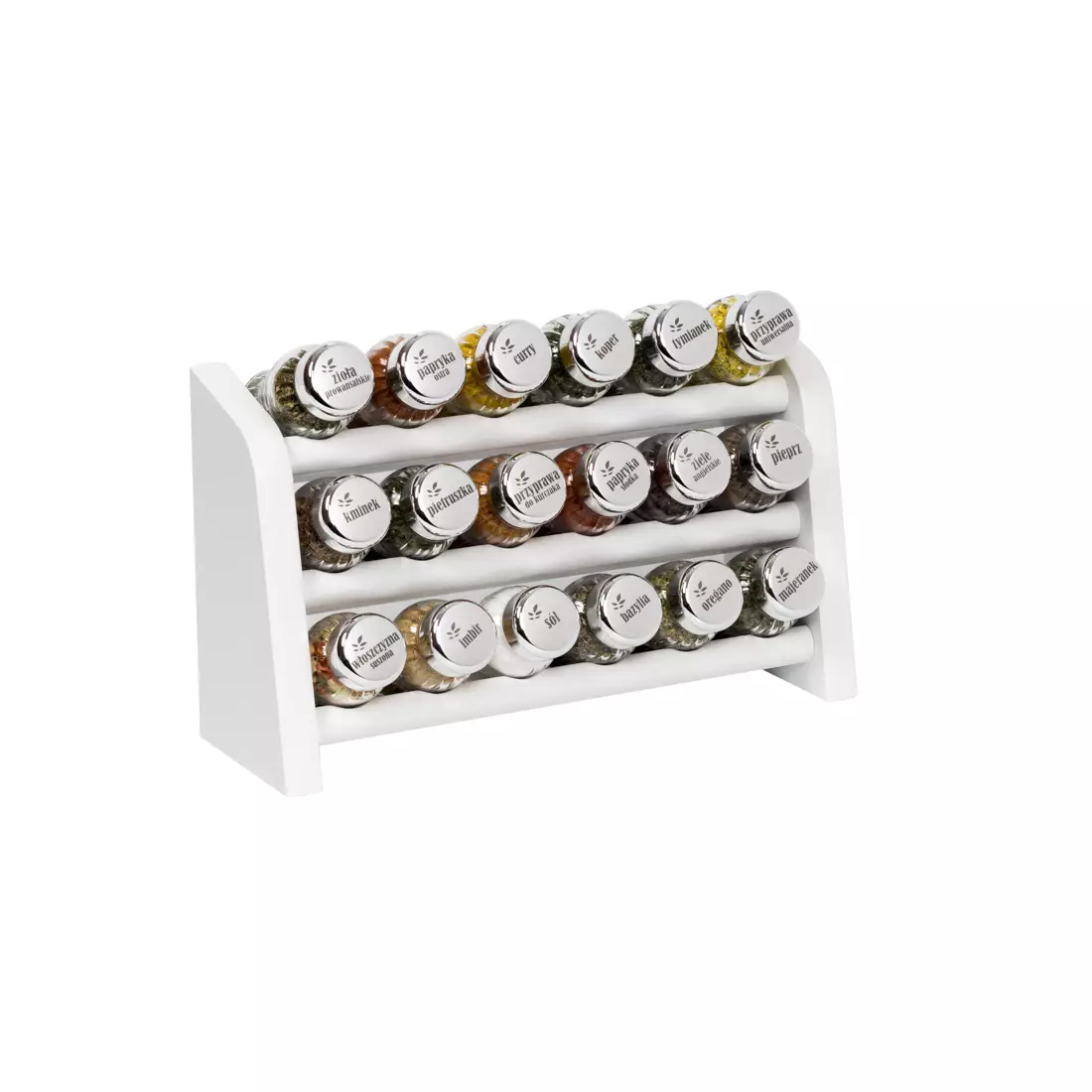 GALD 18NS spice rack, white gloss