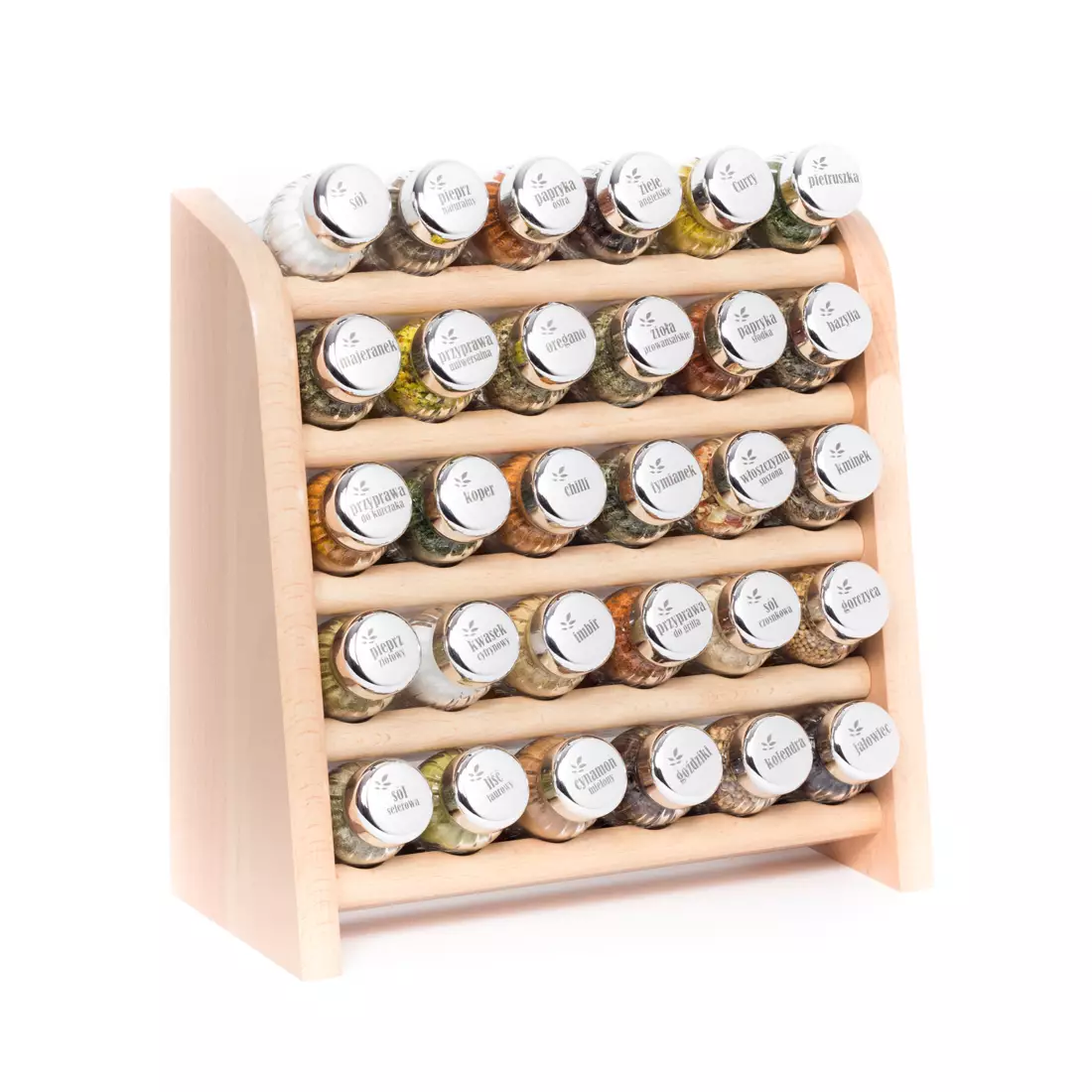 GALD 30NS spice rack, natural shine