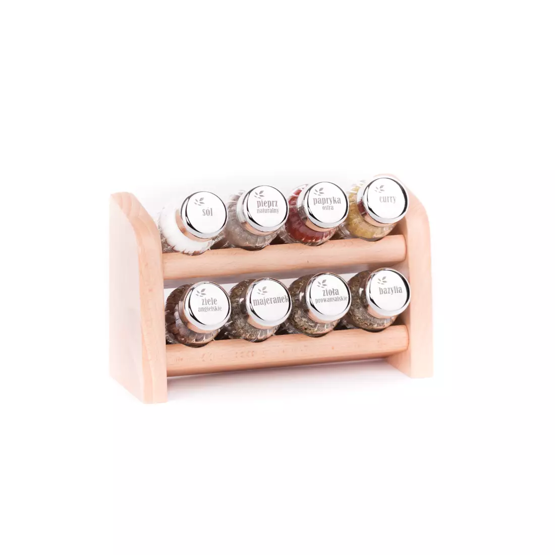 GALD 8NS spice rack, natural shine
