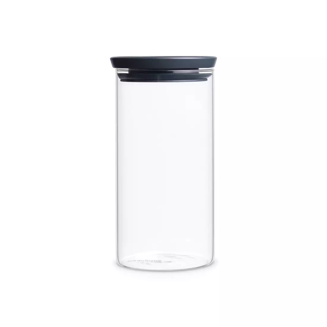 BRABANTIA glass container 1,1L, gray
