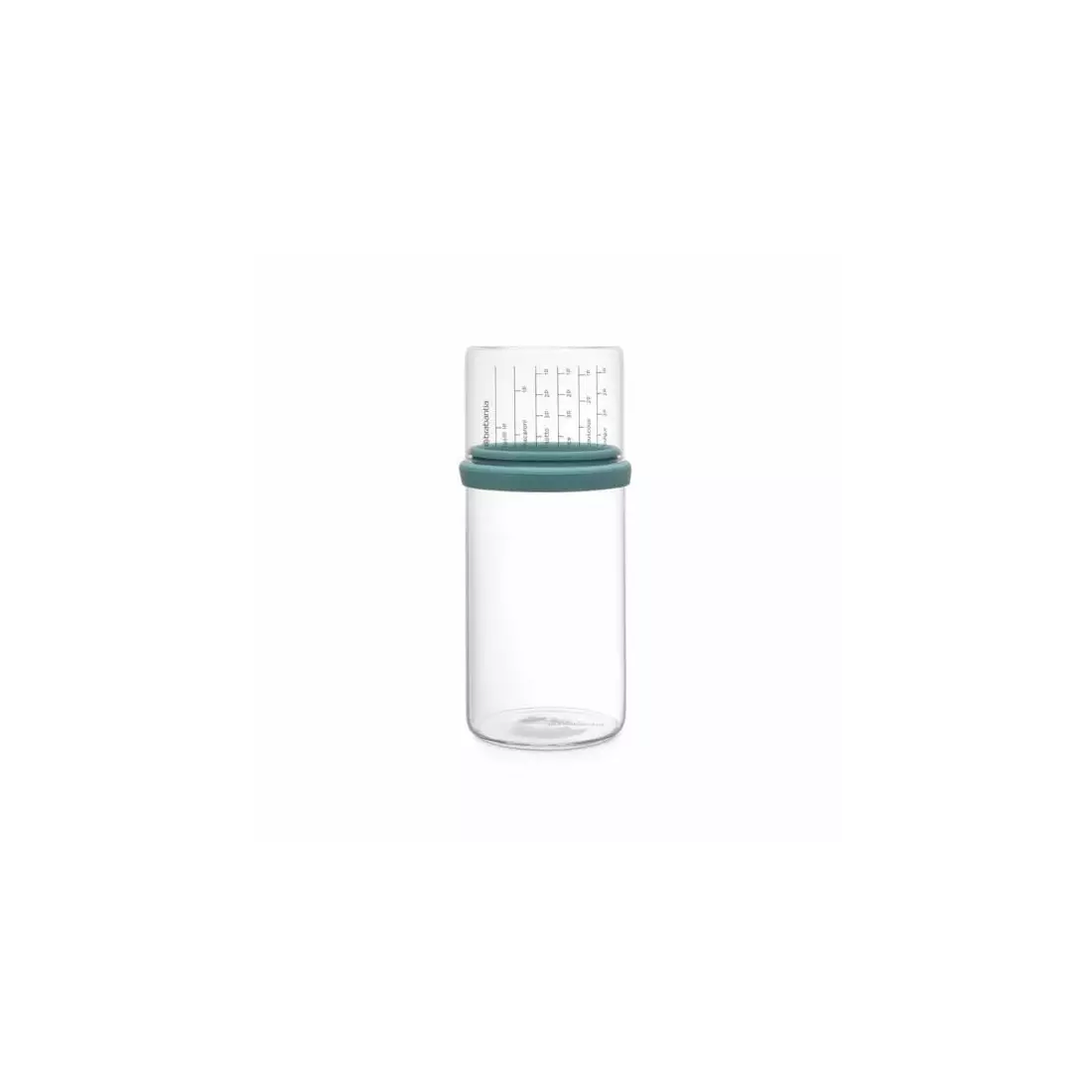 BRABANTIA glass measuring cup 1L, mint