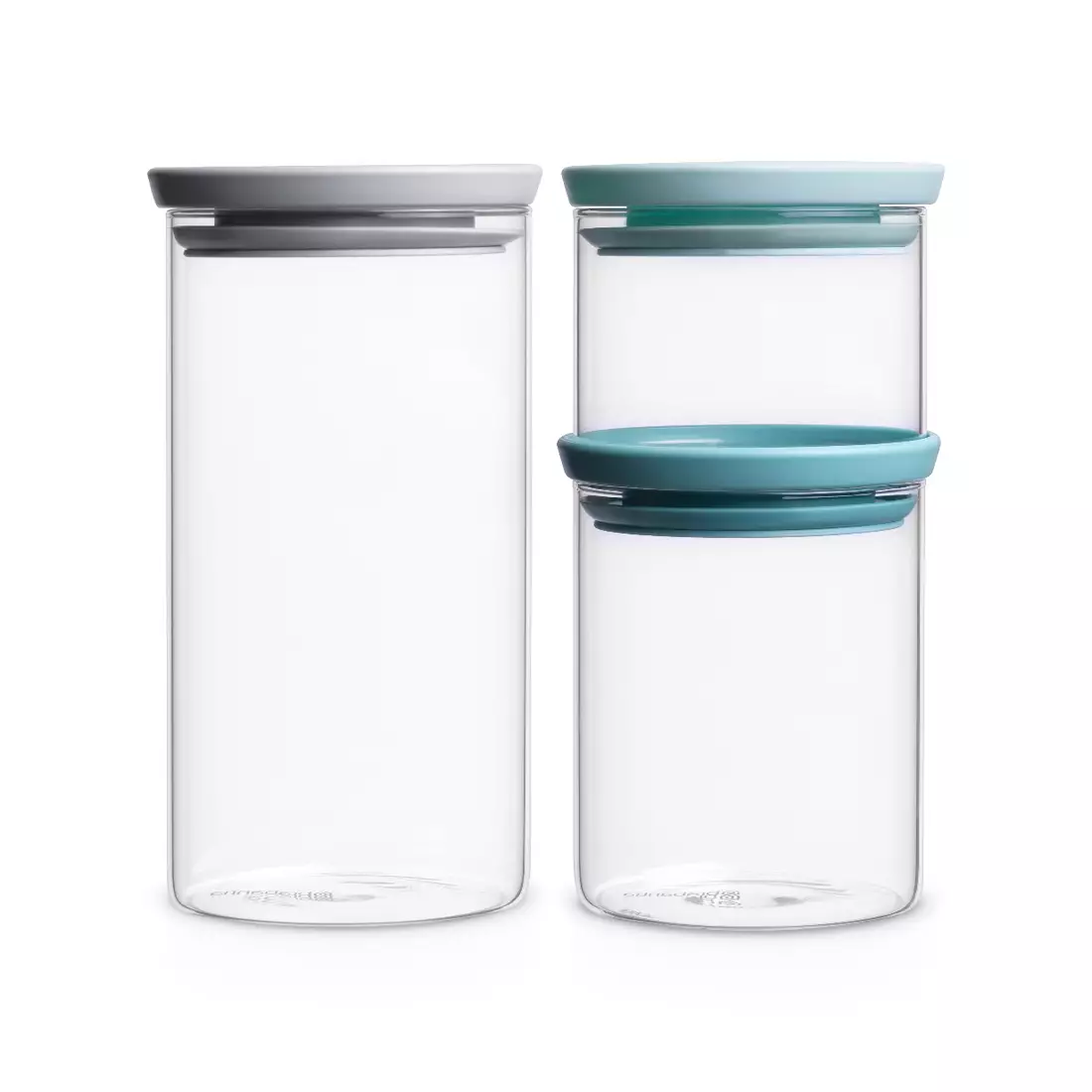 BRABANTIA set of glass containers 3 pcs.