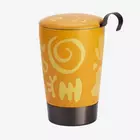 EIGENART TEAEVE thermal mug, porcelain 350 ml, opera yellow