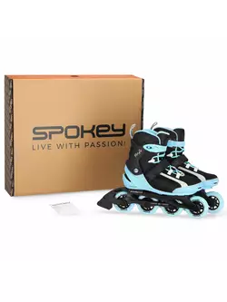 SPOKEY MrsFIT women's inline skates, blue and black