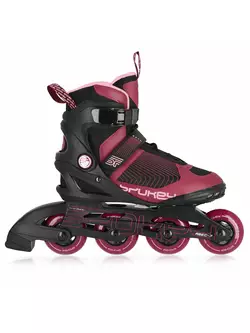 SPOKEY REVO inline skates, black and pink