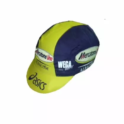 APIS MERCATONE UNO ASICS cycling cap with visor