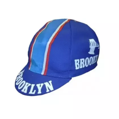 APIS PROFI BROOKLYN cycling cap with visor blue