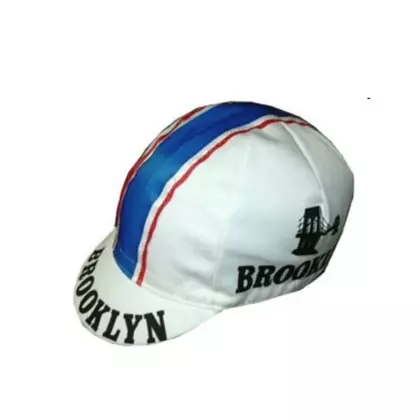 APIS PROFI BROOKLYN cycling cap with visor white