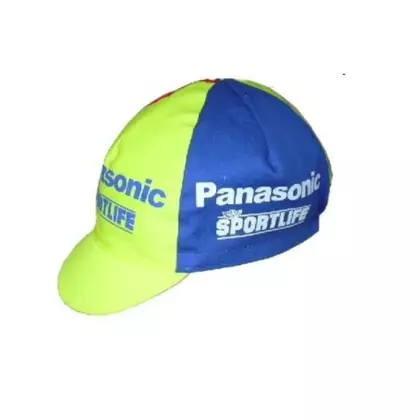 APIS PROFI PANASONIC SPORTLIFE cycling cap with visor