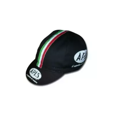 APIS PROFI VINTAGE cycling cap with visor black
