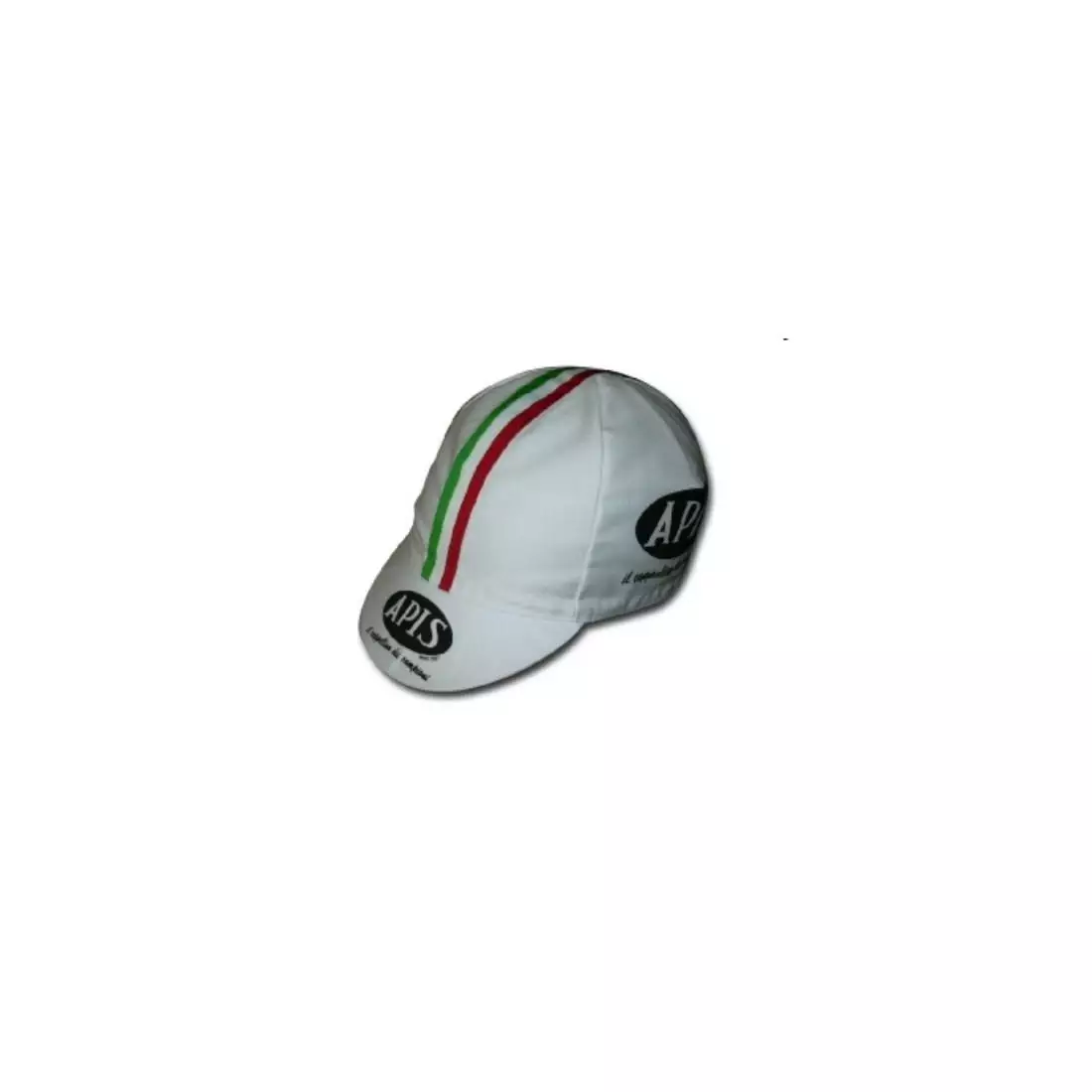 APIS PROFI VINTAGE cycling cap with visor white